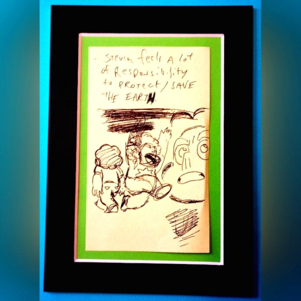 SU "Steven Protects" The Return Sketches - Raven Molisee